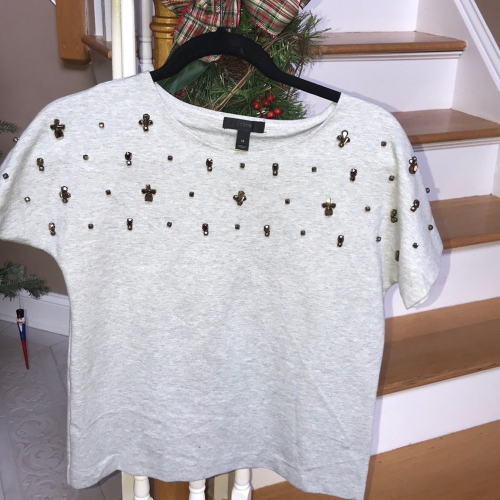Embellished top